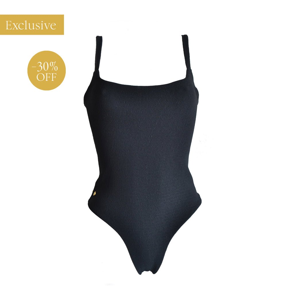 Goddess suit Luxurious crinkle swimsuit MARLIM